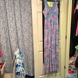 Lilly Pulitzer  Sleeveless Maxi Dress